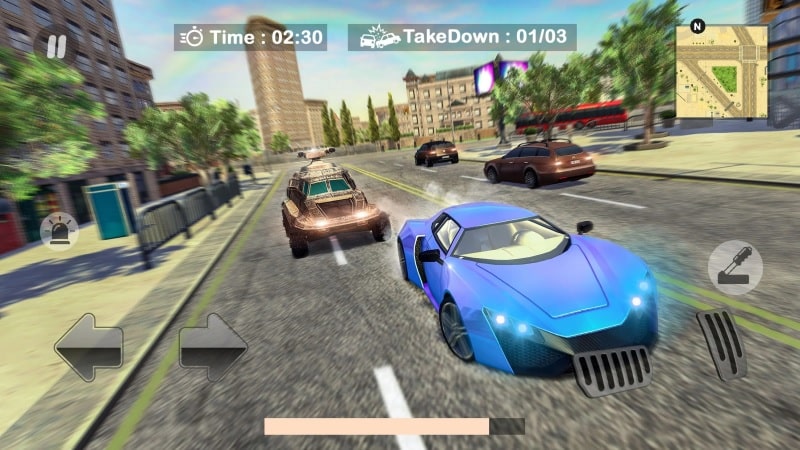 Police Car Chase Smashing Cop APK - screenshot 4