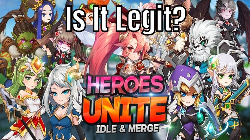 HEROES UNITE IDLE &amp; MERGE APK - app icon