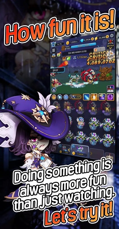 HEROES UNITE IDLE & MERGE APK - screenshot 1