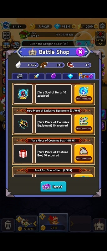 HEROES UNITE IDLE & MERGE APK - screenshot 2