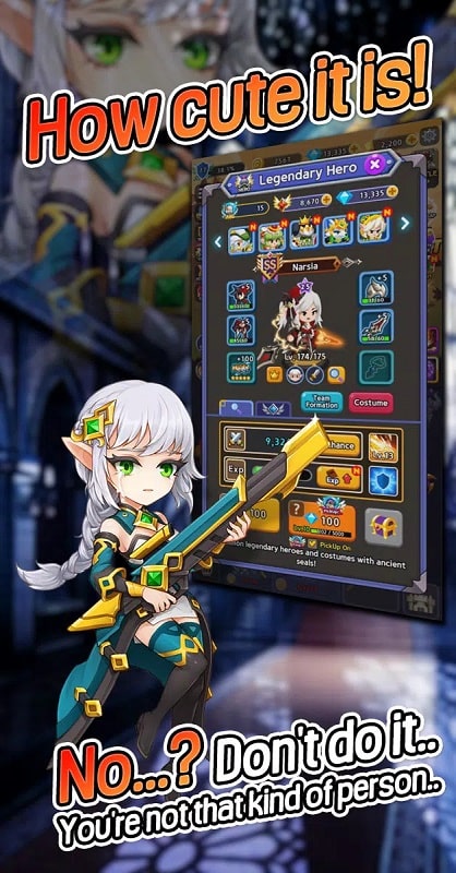 HEROES UNITE IDLE & MERGE APK - screenshot 3