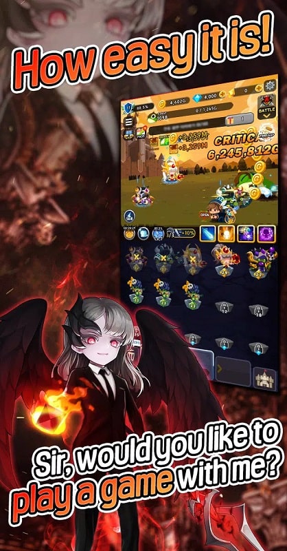 HEROES UNITE IDLE & MERGE APK - screenshot 4