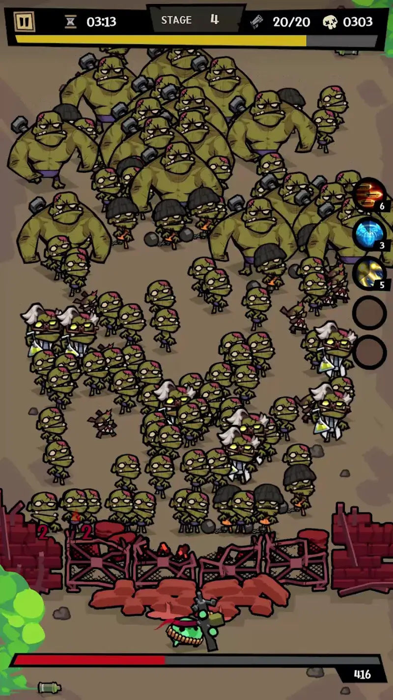 The Last Slime Zombie Defense - screenshot 2