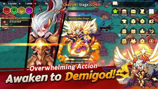 Demigod Idle APK 3.4.9 [Full Game] for Android - screenshot 4