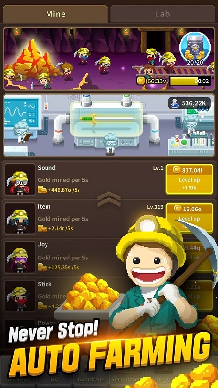 Idle Guardians Never Die APK - screenshot 2