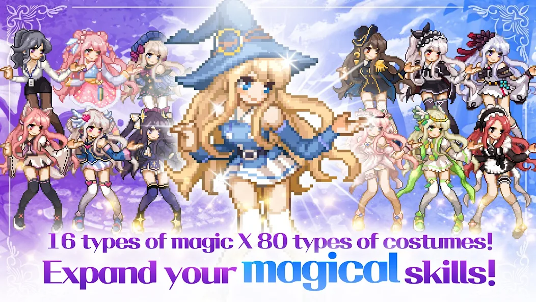 Magical Girl: Idle Pixel Hero - screenshot 9