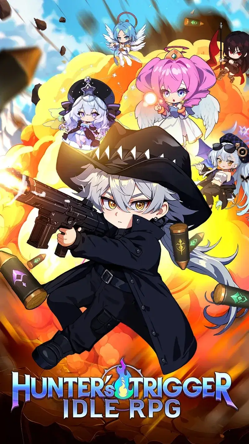 Hunter’s Trigger Idle RPG - screenshot 1