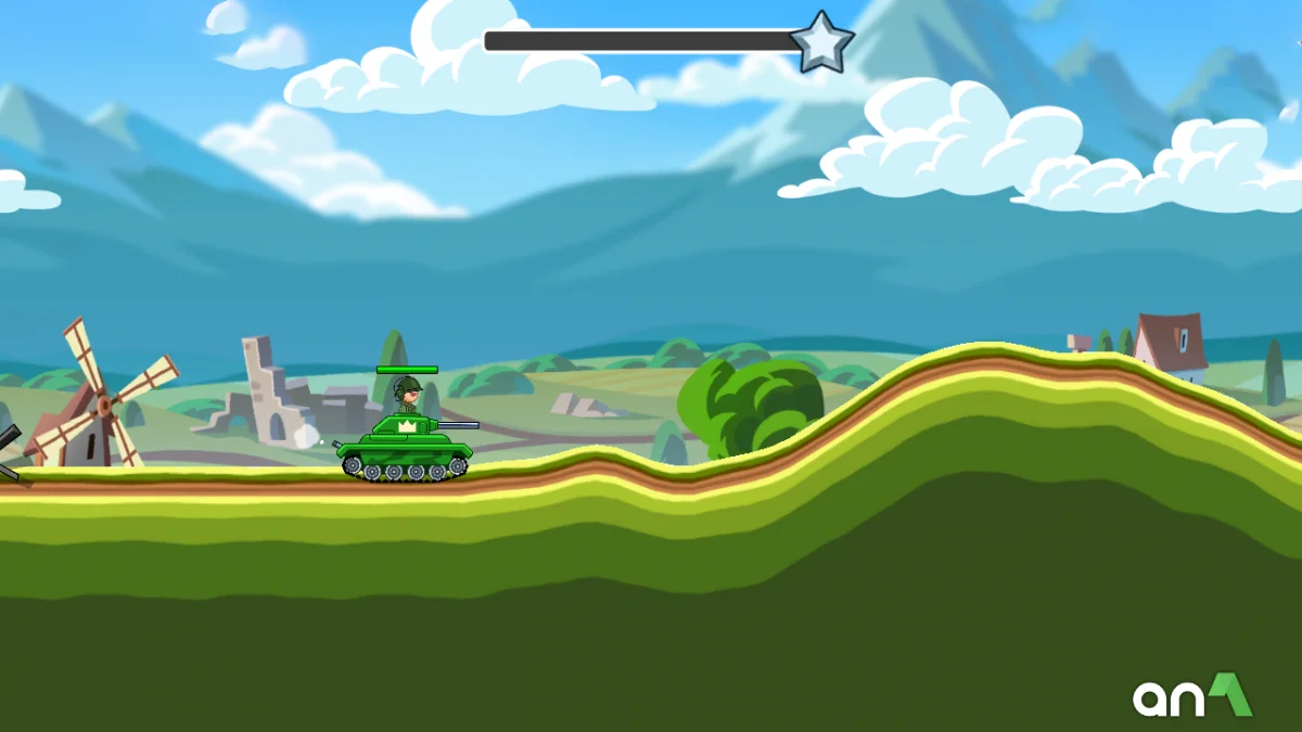 Hills of Steel - screenshot 1