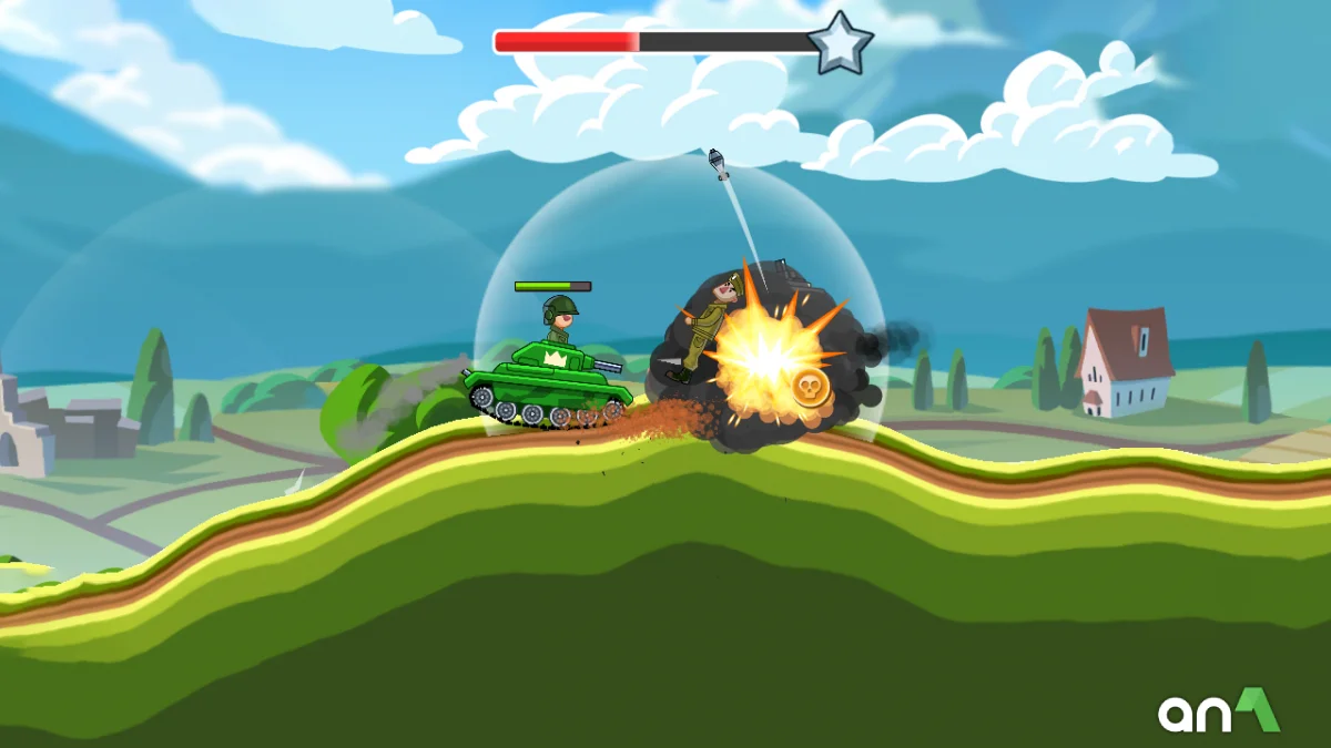 Hills of Steel - screenshot 2