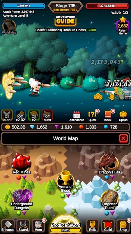 Raising Infinite Swords APK - screenshot 2