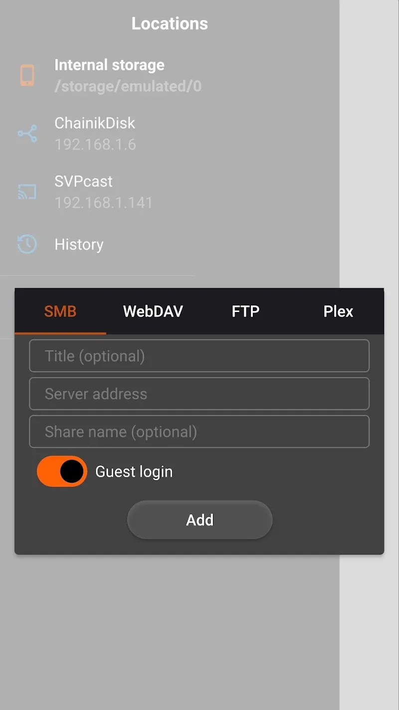 SVPlayer - screenshot 5