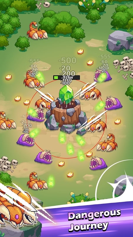Pixel Defense Idle TD APK - screenshot 1