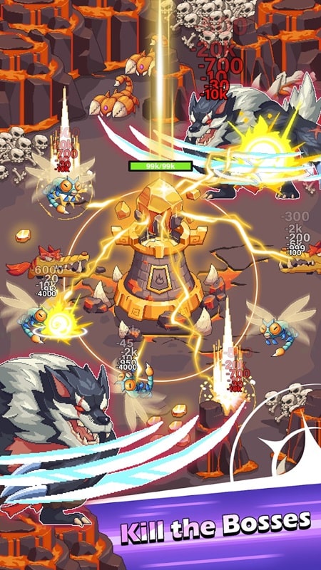 Pixel Defense Idle TD APK - screenshot 4