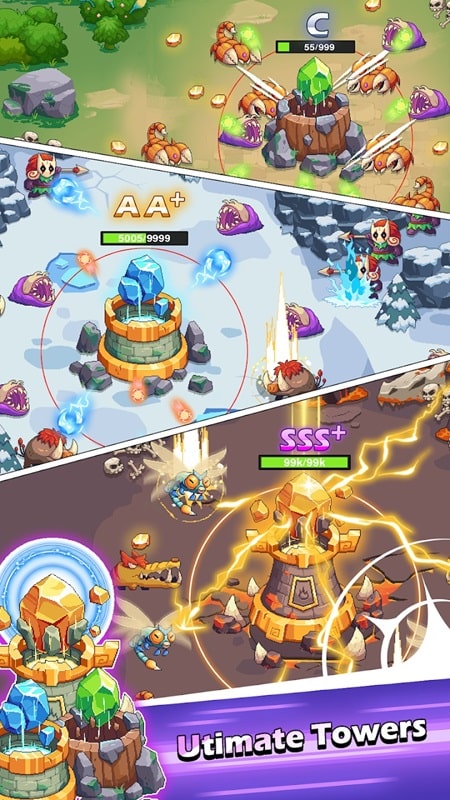 Pixel Defense Idle TD APK - screenshot 5