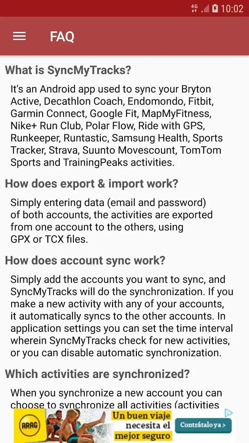 SyncMyTracks - screenshot 6