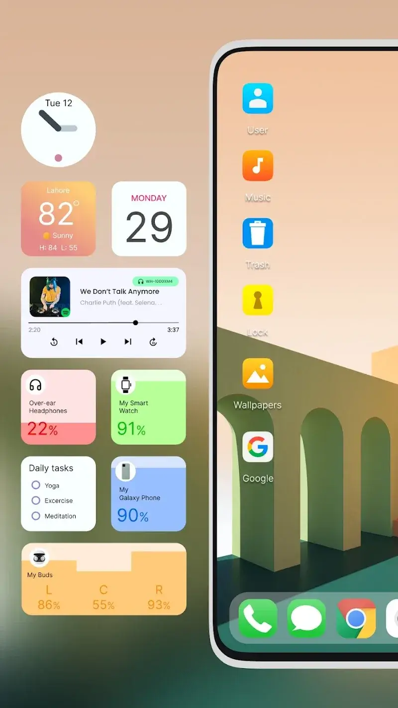 OS Style Launcher - screenshot 4