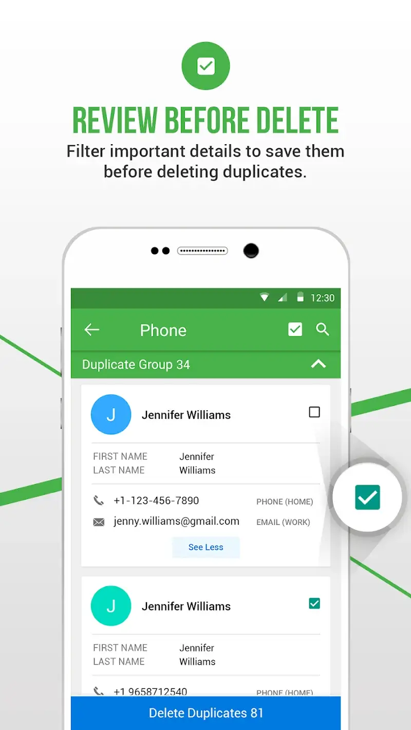Duplicate Contacts Fixer - screenshot 6