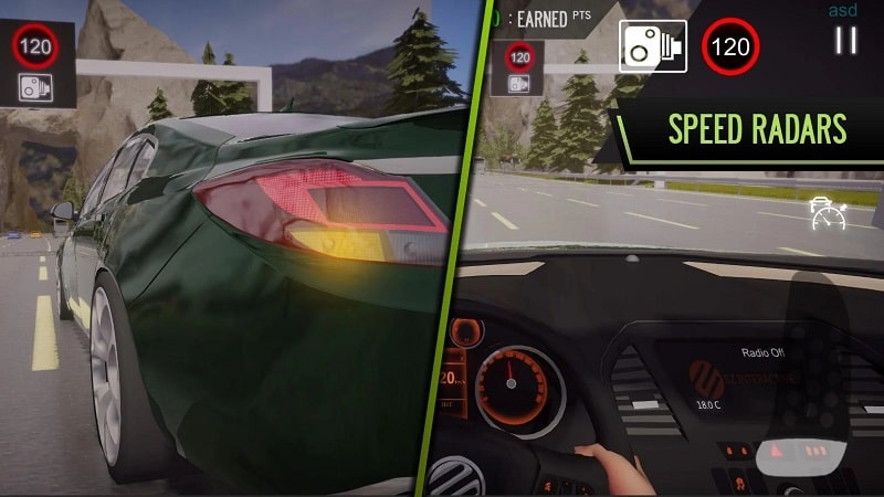 POV Car Driving APK - screenshot 1