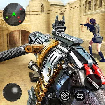 FPS Offline Strike : Encounter strike missions MOD APK icon