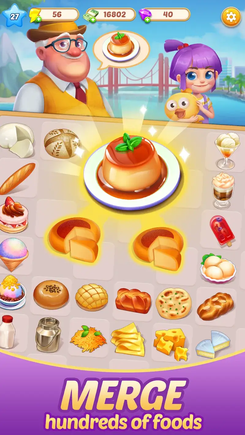 Merge Food - Chef Decoration - screenshot 2