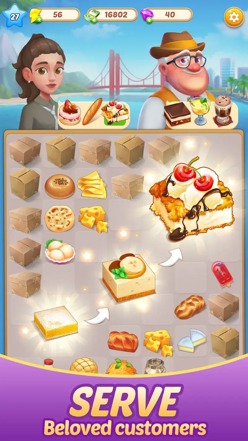 Merge Food - Chef Decoration - screenshot 4