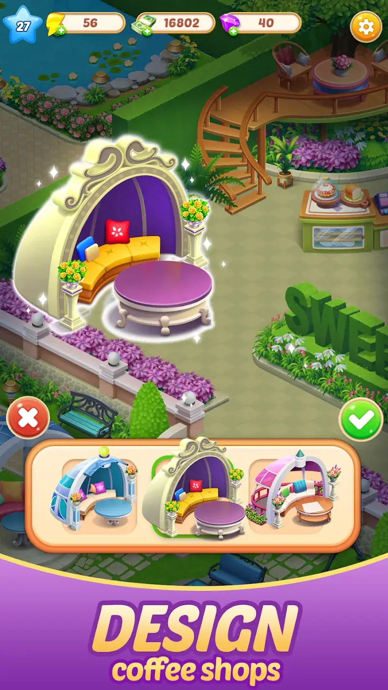 Merge Food - Chef Decoration - screenshot 6