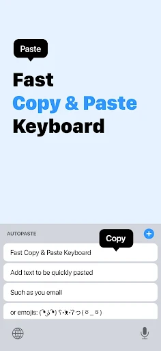 AutoPaste Copy Paste Keyboard - screenshot 2