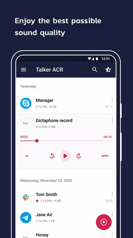 Talker ACR APK - screenshot 2