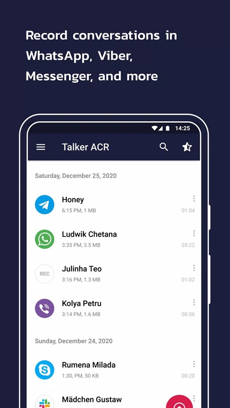 Talker ACR APK - screenshot 4