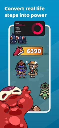 Monster Walk Step Adventure APK 1.2.6 (Full Game) for Android - screenshot 5