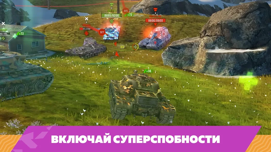 Tanks Blitz PVP Battles - screenshot 4