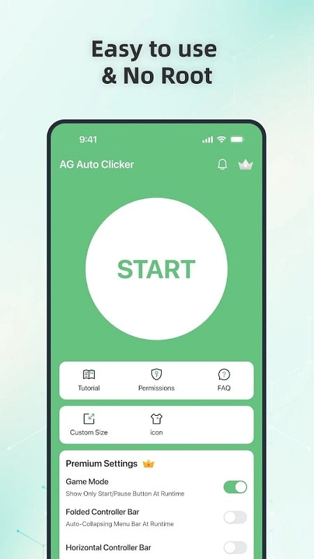 AG Auto Clicker APK - screenshot 1