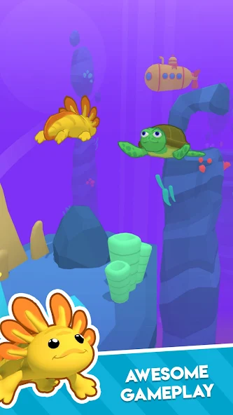 Axolotl Rush - screenshot 2
