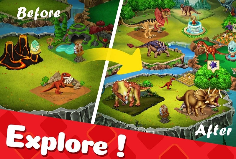 DINO WORLD APK - screenshot 2