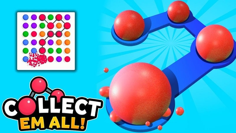 Collect Em All! Clear the Dots APK MOD APK icon