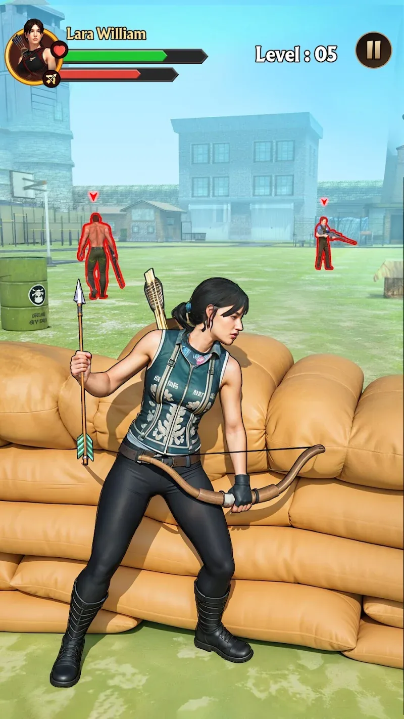 Archer Assassin Shooting Game - screenshot 1