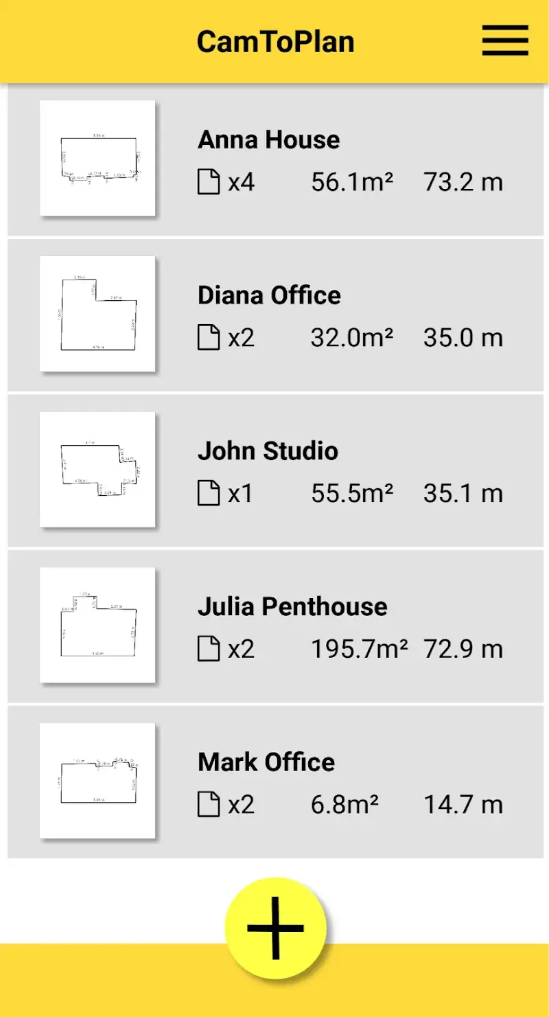 CamToPlan - screenshot 5