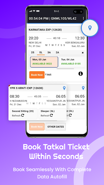 Auto Train Ticket Booking - screenshot 6