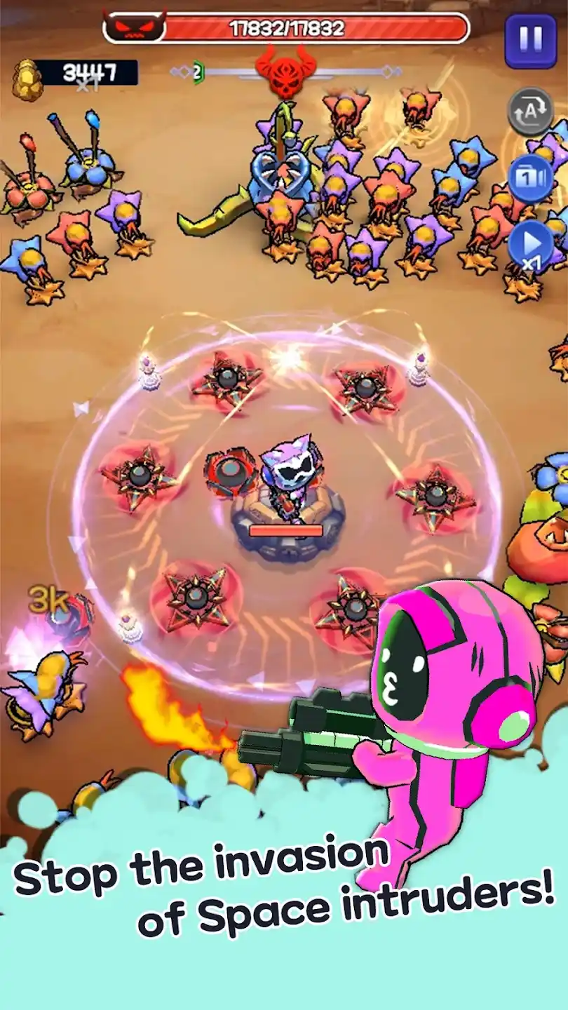 Space Marine Defense APK 2.0.24 for Android - screenshot 4