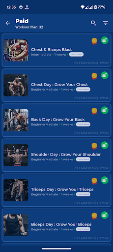FitOlympia Pro - screenshot 4