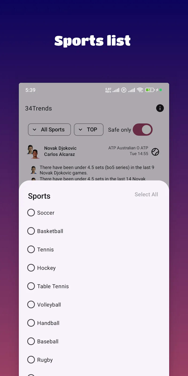 Sports Betting Tips - screenshot 2