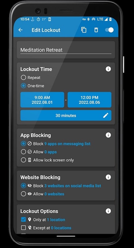 Lock Me Out APK - screenshot 1