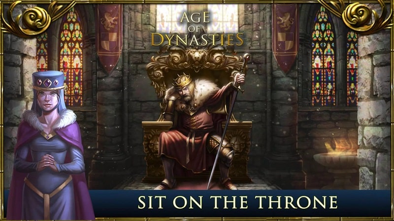 Age of Dynasties Medieval War APK - app icon
