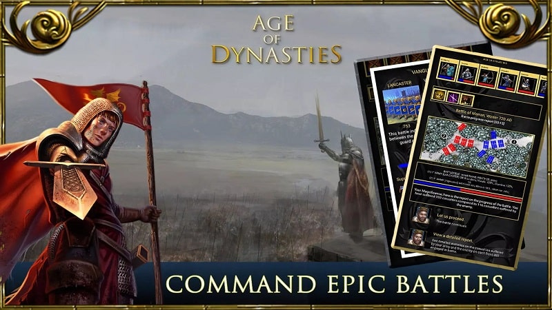 Age of Dynasties Medieval War APK - screenshot 3