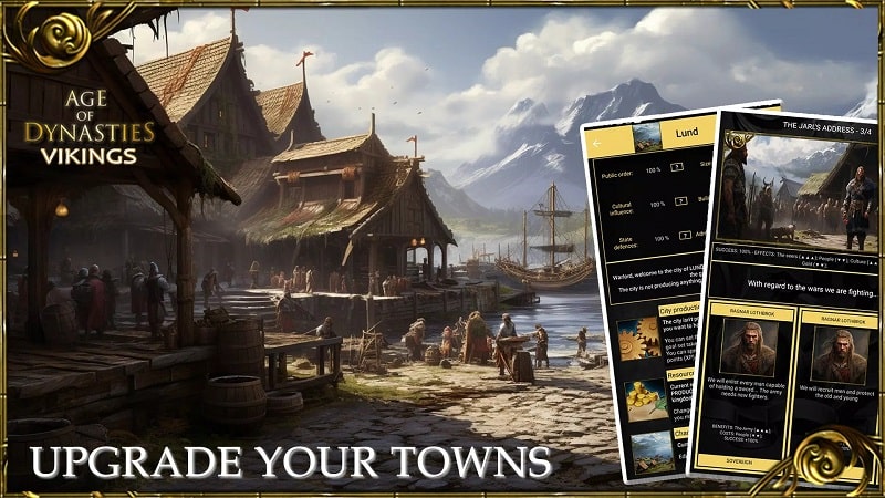 Age of Dynasties Vikings APK - screenshot 4