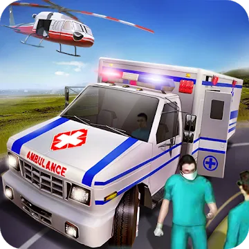 Ambulance & Helicopter Heroes 2 MOD APK icon