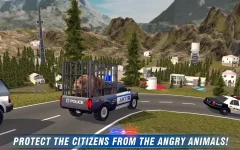 Angry Animals Police Transport - screenshot 1