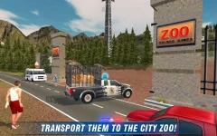 Angry Animals Police Transport - screenshot 3