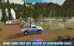 Angry Animals Police Transport - screenshot 4