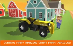Blocky Farm: Field Worker SIM - screenshot 1